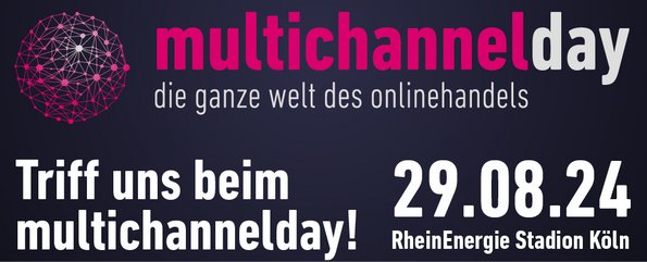 Ein banner für den multichannelday