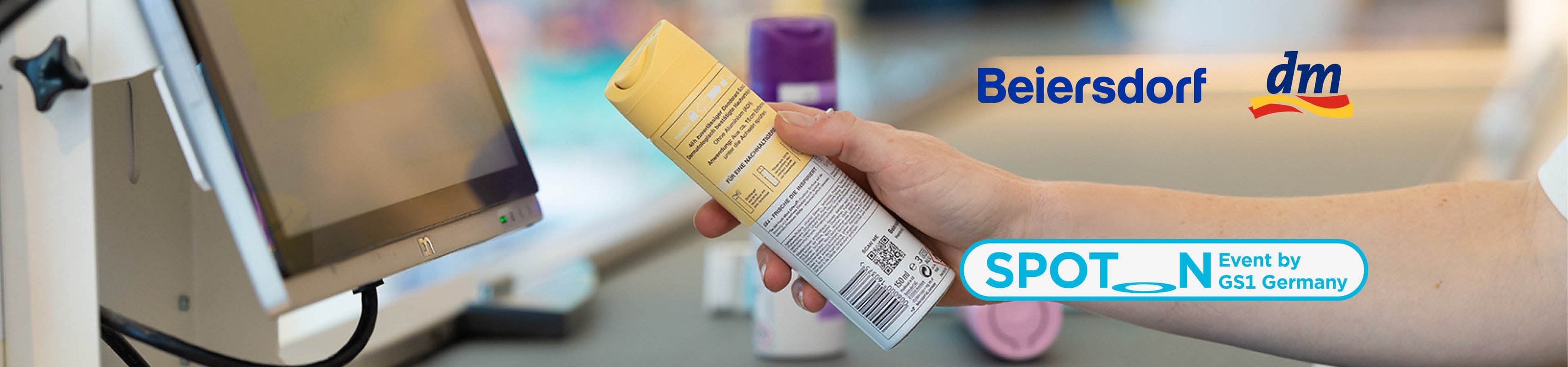 GS1 SPOT ON: 2D-Code 2026 mit dm und Beiersdorf